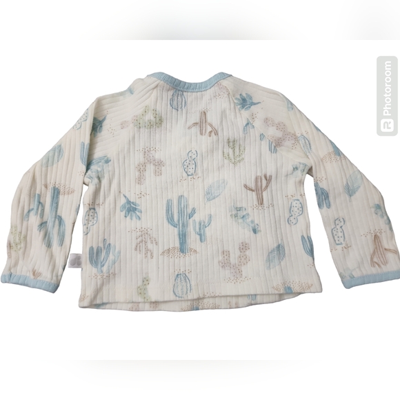 JUST BORN Desert Cactus Matching Long Sleeve Set. Size: 0-3 months - Picture 5 of 13